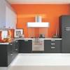 What is the best paint color for a kitchen with oak cabinets? 1
