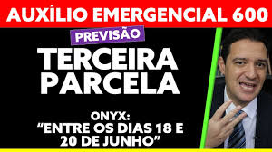 Neste próximo sábado até o sábado que vem, 60 milhões recebem mais uma. Terceira Parcela Auxilio Emergencial 600 Onyx Entre Os Dias 18 E 20 De Junho Youtube