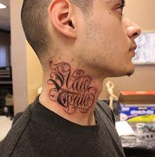 Beauty & hair tattoos men tattoos small neck tattoo small neck tattoos. Side Neck Tattoos For Black Men Novocom Top