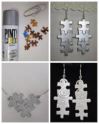 Shaped like the last piece of a jigsaw puzzle, this sterling silver charm is a perfect gift for someone who likes to figure things out. 12 Best Diy Puzzle Piece Jewelry Ideas Puzzle Pieces Puzzle Jewelry Puzzle Piece Crafts