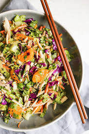 1/2 teaspoon sugar 2 teaspoons soy sauce 2 tablespoons rice vinegar 2 tablespoons sesame oil 1/4 cup vegetable oil. Chopped Asian Inspired Chicken Salad The Defined Dish