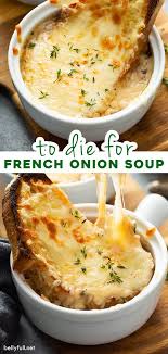 This Homemade French Onion Soup Recipe Will Knock Your Socks Off Made With The Richest Broth Perfec Homemade French Onion Soup French Soup Onion Soup Recipes