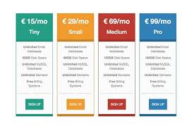 Responsive Pricing Tables Pricing Table Website Template Design Website Template