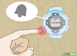 Hold the watch in one hand so that the screen is facing you. How To Set An Alarm On A Baby G Watch 11 Steps With Pictures