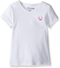 True Religion Big Girls Fashion Short Sleeve Tee Shirt