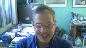 Congratulations to Andrew Ferris, Ph.D., who successfully defended his  dissertation, "Chiral Induction and Defect Structures in Liquid Crystal  Systems" today. Dr. Ferris, shown here with defense committee members Prof.  Chuck Rosenblatt, Prof.