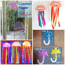 Wiggly Jellyfish Crafts For Kids To Make Crafty Morning Art Projects For Teens Jellyfish Craft Art For Kids