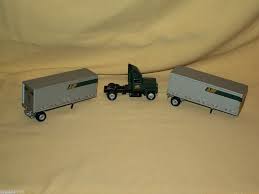 Abf Freight Systems Winross Doubles Semi Tractor Trailer Truck 3 Pc Loose Ford Winross Ford Tractor Trailer Truck Trucks Toy Collection
