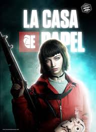 Es un miembro de la banda atracadora a la fábrica nacional de moneda y timbre. La Casa De Papel Tokio Poster By Bryanzap On Deviantart