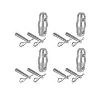 Global Truss Double Ended Conical Coupler 4-Pack - 4 Connectors for Double  Interconnection