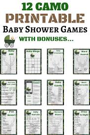 A baby shower is an awesome way to help the new mommy get things she will need for her new baby boy, as well as celebrate this new life with her. 18 Camo Baby Shower Ideas Plus Printable Games Print My Baby Shower