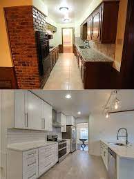 Entire House Before And After Pictures Ranch Home Flip House Remodel On A Budget Galley Kitchen Remodel Kitchen Remodeling Projects Kitchen Remodel Small