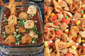 Plan a frightfully fun halloween dinner with these recipes. 21 Halloween Party Snacks That Are Pretty Darn Clever
