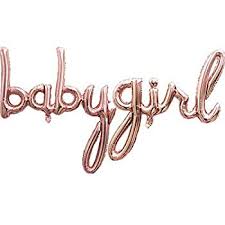 I have seen princess duckies, aloha luau duckies, sports. Rose Gold Baby Girl Foil Balloon Hand Writing Style For Baby Shower Decorations Girl Gender Reveal Balloon Walmart Com Walmart Com