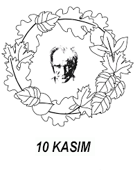 10 Kasim Boyama Sayfalari Okul Okul Oncesi