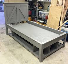 Open Storage Bed Frame Twin Ana White It was a mattress frame, something. open storage bed frame twin ana white