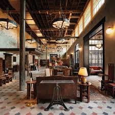 Talk Of Texas San Antonio S New Emma Hotel By Roman And Williams Remodelista Hotel Emma Hotels Design Steampunk Interior Design