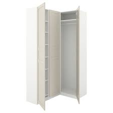 Pax Corner Wardrobe White Stained Oak Effect 160 188x236 Cm Ikea In 2020 Corner Wardrobe Pax Corner Wardrobe Ikea Pax Corner Wardrobe