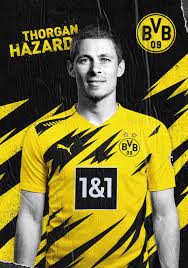 Thorgan hazard plays for the belgium national team in pro evolution soccer 2021. Borussia Dortmund