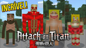 We would like to show you a description here but the site won’t allow us. Saiu Addon Do Attack On Titan Para Minecraft Pe 1 11 0 3 Shingeki No Kyojin Titan Craft Addon Youtube
