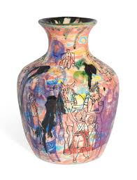 Winner of the 2003 turner prize, grayson perry creates ceramics and other objects that explore diverse historical and contemporary themes. Grayson Perry R A B 1960 60s Child 20th Century Sculptures Statues Figures Christie S