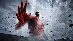 The literal translation of the title is advancing giant(s) or attacking giant(s), with giants being titans in the context of the series. Anime Attack On Titan Colossal Titan Shingeki No Kyojin Titan Hd Wallpaper Wallpaperbetter