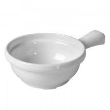 Shop for soup bowls with handle at bed bath & beyond. Thunder Group Cr305w White Melamine Soup Bowl With Handle 10 Oz 1 Doz