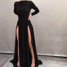 Shop the latest side slit maxi dress styles at forever 21. Long Black Dress With Slits On Both Sides Off 78 Medpharmres Com