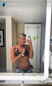 Annie Agar Goes Viral After Sharing Bathroom Selfies at NFL Owners Meeting  [PHOTOS]