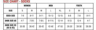Men S Sock Size Chart Image Sock And Collections