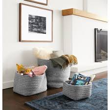 Room Board Kori Storage Bins In Grey In 2020 Living Room Design Diy Living Room Diy Modern Kids Furniture