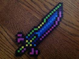 True Nights Edge Terraria Perler Beads By Blake Brenne Perler Bead Patterns Perler Beads Perler Bead Art
