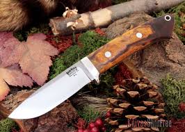 Bark River Bird And Trout Knife Bark River Knives Classic Drop Point Hunter Desert Ironwood Burl 1 Bark River Knives Knife Drop Point