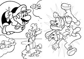 Clique na imagem desejada para imprimir o seu desenho para colorir. Livrinho Para Colorir Mario Bros 6 Fazendo A Nossa Festa