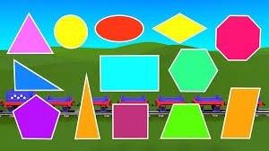 Learn 2d Shapes With Choo Choo Train Part 1 3d Super Educational Cartoon For Children Educational And Entertain Shapes For Kids Kindergarten Kids 2d Shapes
