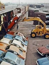 car transport 1970s cars rail car new cars pinterest