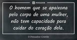 O Homem Que Se Apaixona Pelo Corpo De O Pensador Cristao