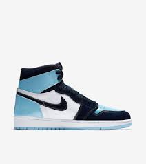 Entdecke die neuesten styles für sport und freizeit jetzt online auf nike.com. Women S Air Jordan 1 High Blue Chill Amp Obsidian Amp White Release Date Nike Snkrs Gb