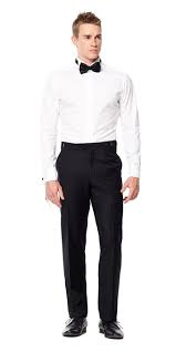 Undefined Tuxedo Shirts Shirts Wing Collar