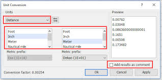 How To Convert Inch To Foot Cm Or Mm In Excel