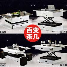 Find peace in your living room with our stylish modern minimalist coffee table. Electric Multifunction Foldable Coffee Table Living Room Liftable And Lowerable Minimalist Rec Foldable Coffee Table Living Room Coffee Table Living Room Table