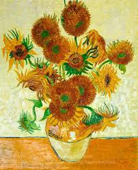A wide variety of vase flowers van gogh options are available to you, such as scenery, animal, and still life. Gogh Vincent Van Sunflowers 14 In A Vase Painting Reproductions Save 50 75 Free Shipping Artsheaven Com