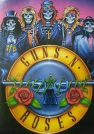 Oh so not an official poster then? Guns N Roses 1988 Rare Vintage Poster Guns N Roses Rock Posters Greatest Rock Bands
