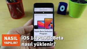 Ios 14 Public Beta Nasil Yuklenir Youtube