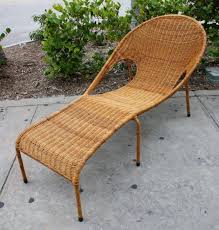Vintage Mid Century Modern Rattan Woven Iron Patio Lounge Etsy Mid Century Modern Lounge Chairs Rattan Lounge Chair Patio Lounge Chairs