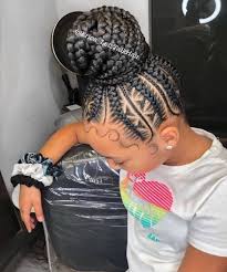 This is when the hair is braided. 70 Beautiful Protective Hairstyles Perfect For The Festive Season The Glossychic African Hair Braiding Styles Braided Hairstyles African Braids Hairstyles