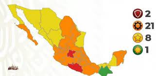Introducción a los corpus lingüísticos. Solo Quedan Dos Estados En Semaforo En Rojo Por Covid Y Chiapas Vuelve Al Semaforo Verde Asi La Epidemia En Mexico