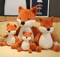 [Hot Item] New Red Fox Little Doll Forest Animal Red Little Fox Plush Toy