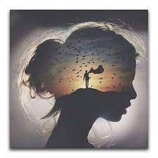 5d character diamond painting girl diamond embroidery square etsy in 2021 double exposure exposure photography creative photography