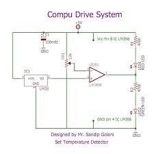 Hello Friends Once Again A Small Circuit Based On Lm35 Temperature Sensor It Works As Set Temperature Indicator For More Circuit Or Any Electronics Related